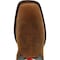 Durango Men's Western Boot, 7.5 M, Leather, 12 in H, Bark Brown DDB0346 - alternate 2